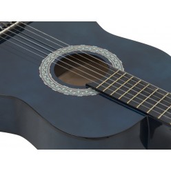 DIMAVERY AC-303 Classical Guitar 3/4, blue